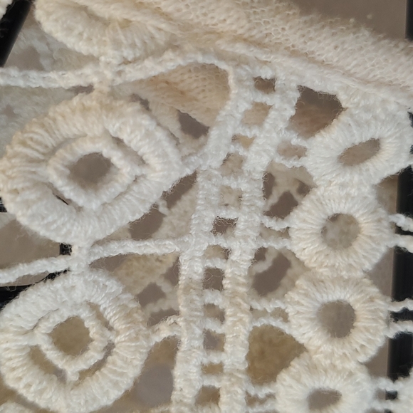 Maurice's Cream Boho Tie Tank ~ L - Picture 3 of 4